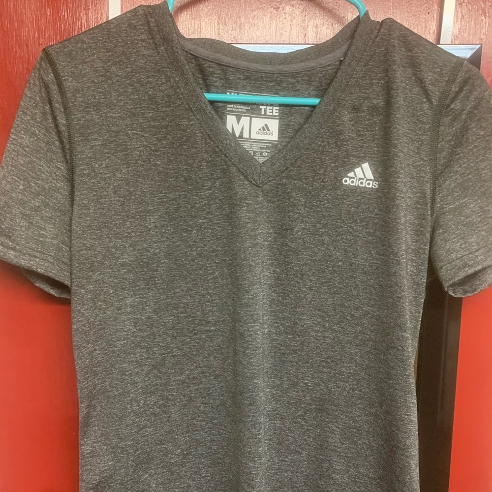 Adidas Ultimate V-neck T-shirt (Medium/Like New)